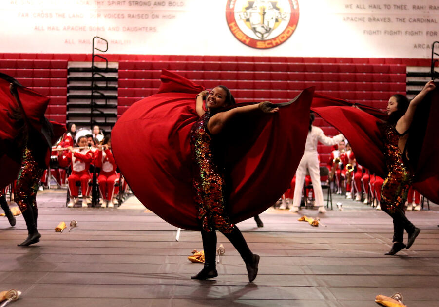 arcadia colorguard arcadia colorguard